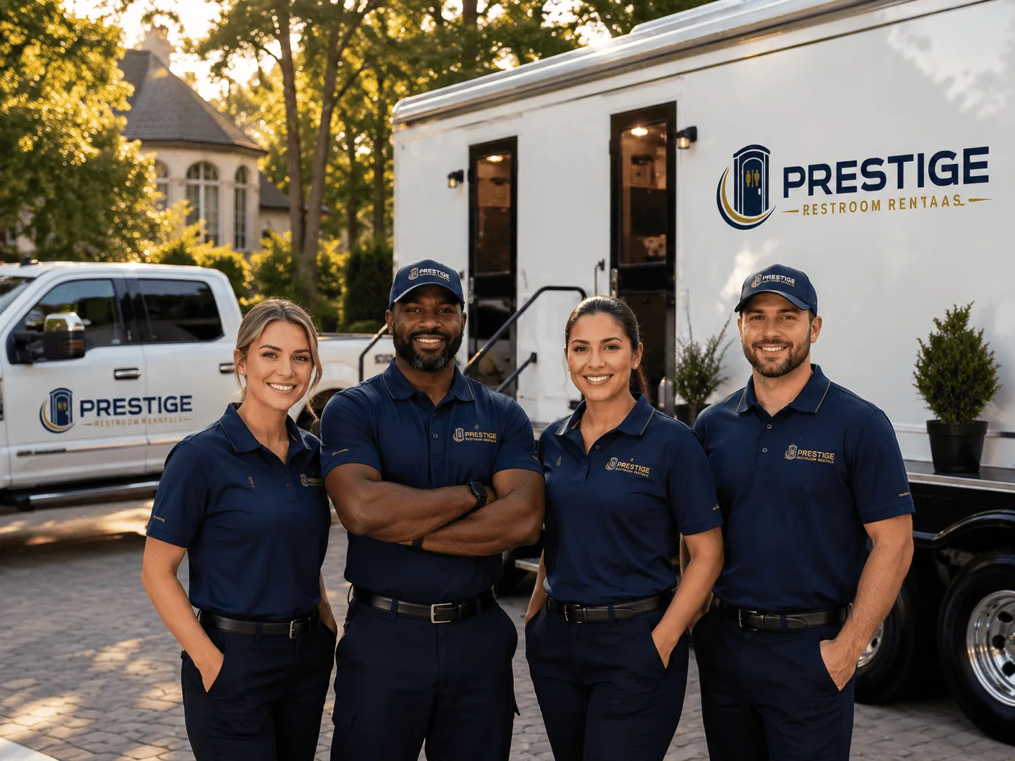 Trusted Luxury Portable Restrooms company in Shiro, TX